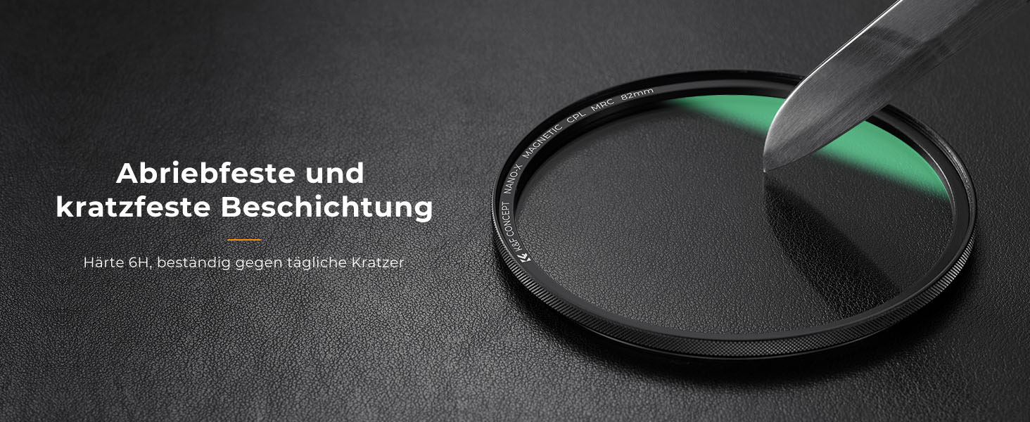 Поляризаційний фільтр K&F Concept Nano X-Serie 52mm з магнітним кільцем, 28-шарів покриття