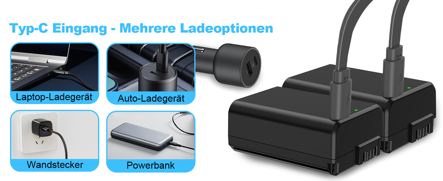 Набір акумуляторів NP-FW50 1300mAh 2 шт. та зарядний пристрій LCD для Sony ZV-E10, A6000, A6300, A6400, A6500, A5100, A5000, A7, A7II, A7R, A7RII, A7SII, 7RM2, 7SM2, 7M2, A55, RX10 II III IV, NEX-3/5/6/7, NEX-F3