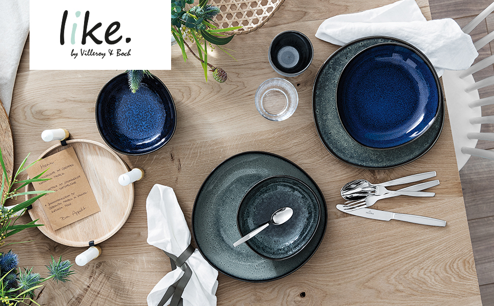 Сніданковий набір Lave beige 6 предметів від Villeroy & Boch