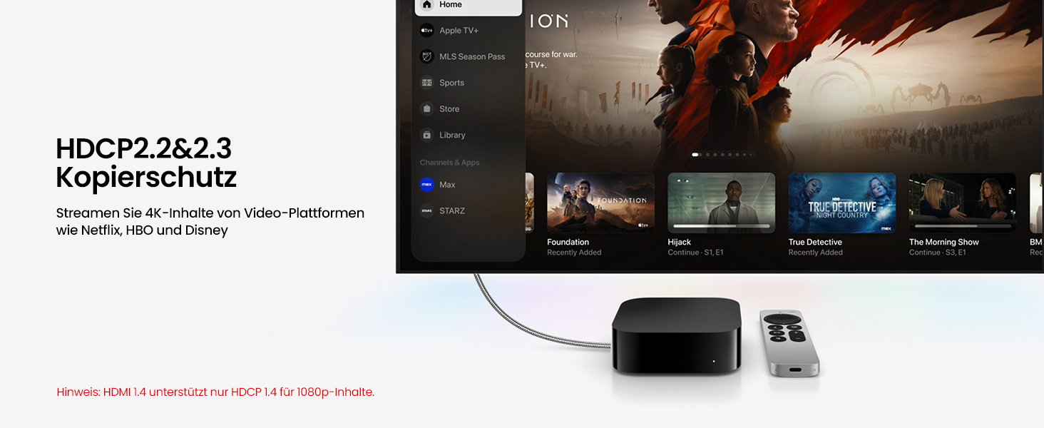 Кабель HDMI 2.1 Silkland 8K (2м) - Сертифікований, eARC, 48Gbps, сумісний з PS5, Fire TV, HDTV, Laptop