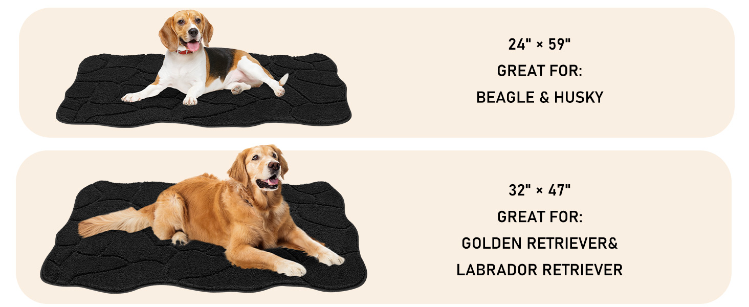 Килимок для дому 50x80 см, антиковзаючий, чорний, для входу, тераси, саду