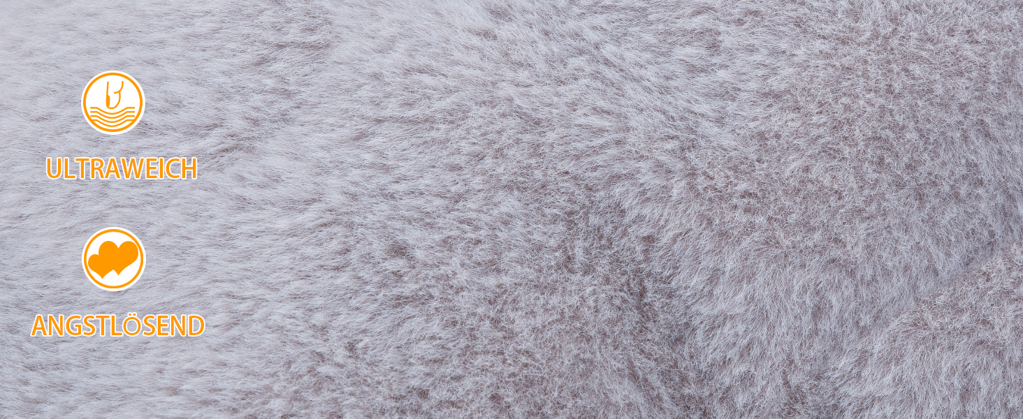 Крісло-лежанка для собак та котів Joyelf, миюче, заспокійливе, антистрес, 58x48 см, колір кава