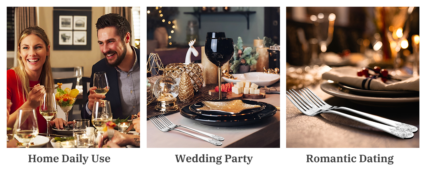 Набір столових приборів DRAGON RIOT на 6 осіб (30 предметів) з нержавіючої сталі, рожеве золото, для дому/вечірки/ресторану