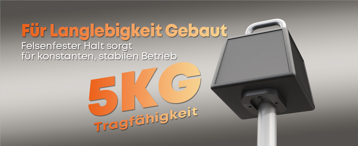 Регульовані підлогові стійки для акустики Sonos Era 100 та Era 300. Висота 74-99 см, міцна база, максимальне навантаження 5 кг (білий)