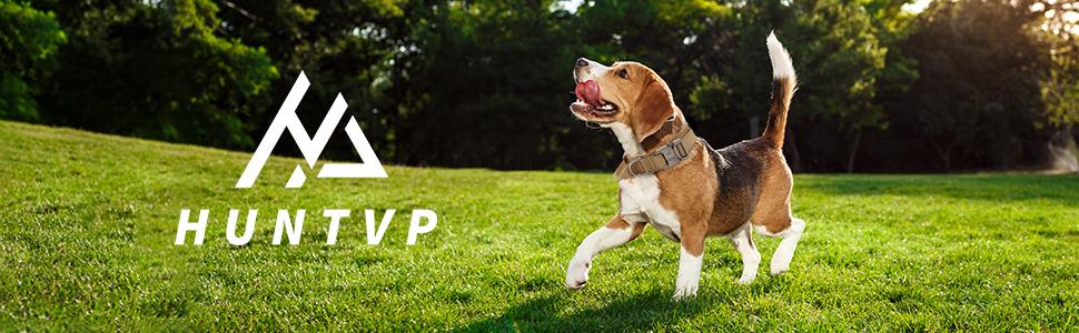 Нашийник для собак Huntvp тактичний, зелений XL, з ручкою, з нейлону, з м'якою підкладкою, з металевою застібкою, для середніх собак, для полювання, тренувань, активного відпочинку