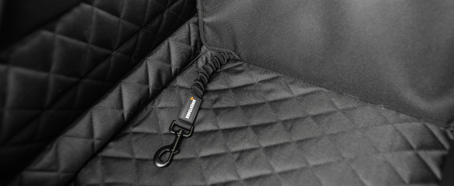 Автокрісло для собак Rudelkönig: водонепроникний кошик для собак середніх та маленьких порід, чорного кольору, розмір L