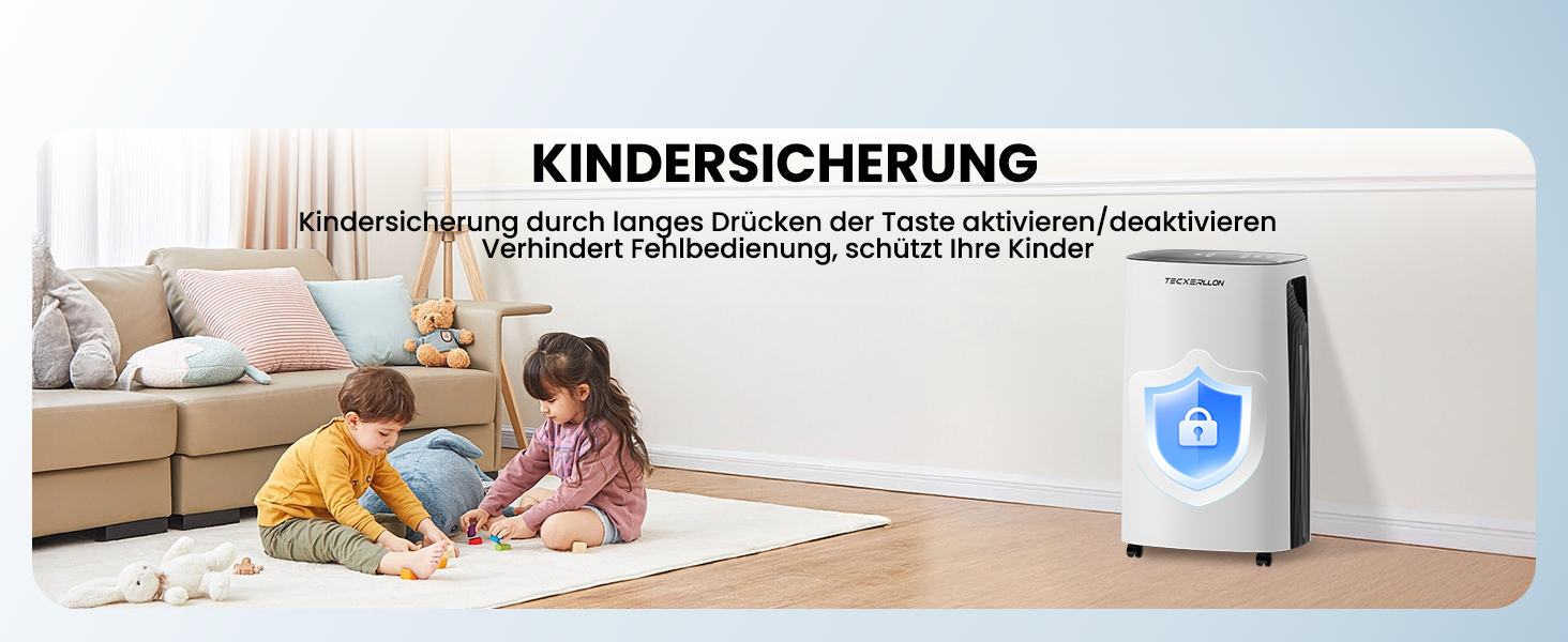 Електричний осушувач повітря 25л/день, 50㎡, з керуванням через додаток та сенсорною панеллю, для підвалу, бак 3.7л, злив по шлангу, 47dB, таймер 24г, захист від дітей, 3 роки гарантії