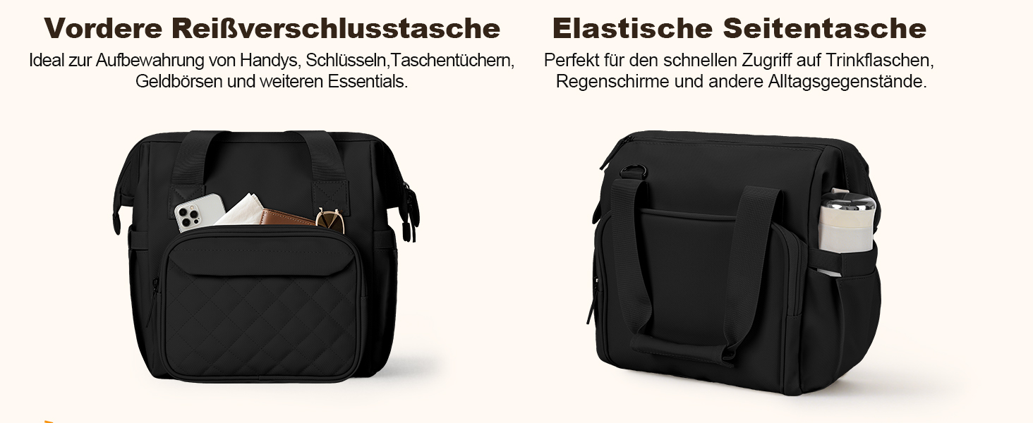 Чохол-холодильник 20 л, чорний: ізольована сумка-ланчбокс з PEVA-підкладкою, водонепроникна, з кількома відділеннями та плечовим ременем – для роботи, школи, авто, пікніка