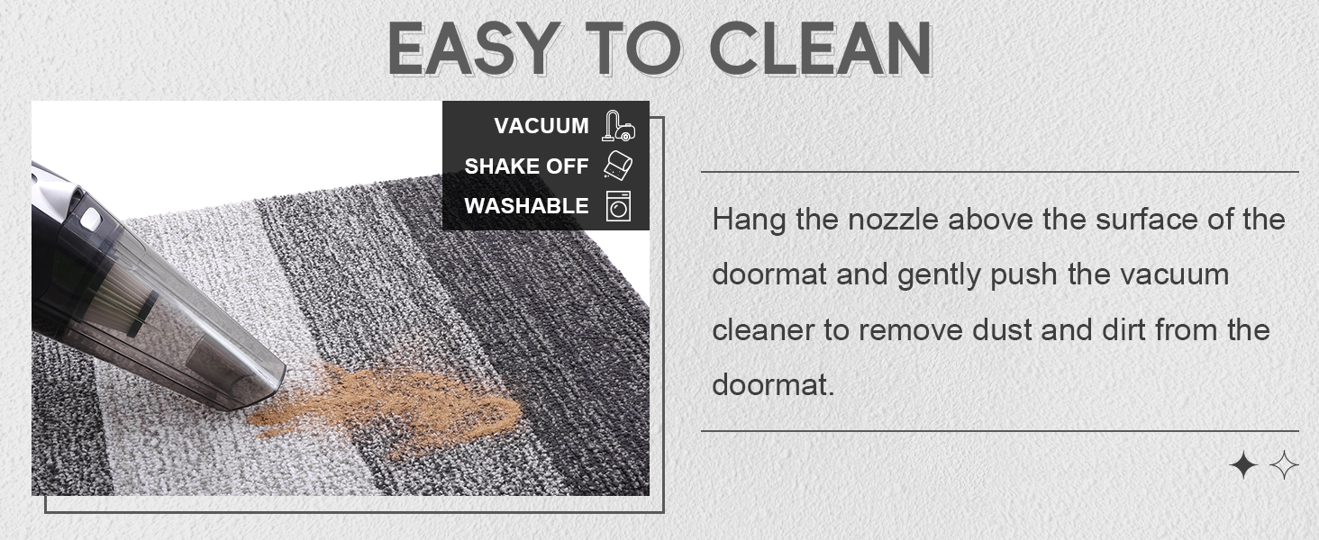 Килимок для дому Homaxy, неслизький, машинного прання, міцний, поглинаючий, для собак, вхідних дверей (43 x 76 см, 60x90 см, сірий)