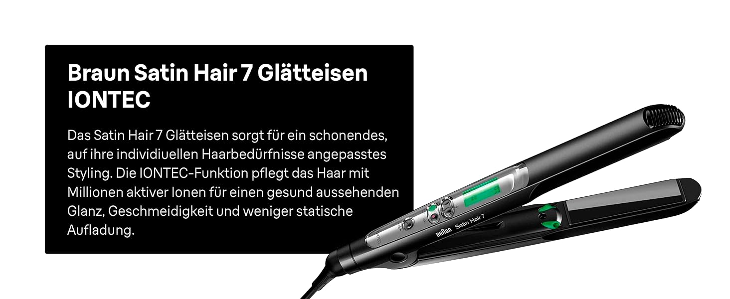 Випрямляч для волосся Braun Satin Hair 7 ST710 з іонізацією IONTEC – професійний догляд