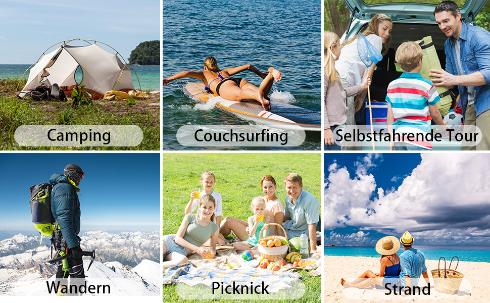 Каремат самонадувний Zhiwei Isomatte для кемпінгу та відпочинку на природі. Ultraleicht, товстий, з помпою та подушкою. Підходить для намету, трекінгу, пляжу, подорожей та хати.