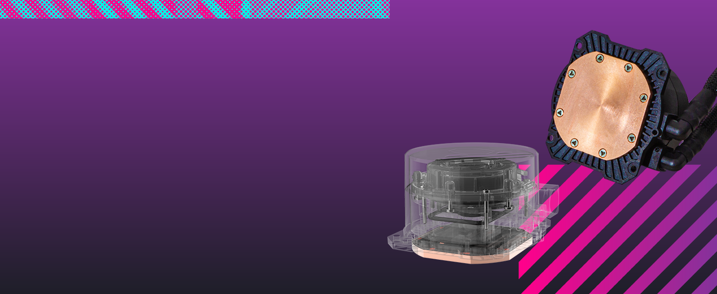 Система водяного охолодження Cooler Master Masterliquid 360L Core ARGB для процесора, MLW-D36M-A18PZ-R1 Core II 360