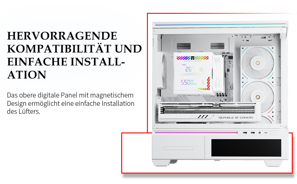 Кулер для процесора Thermalright Peerless Assassin 140 Digital White, двовежевий, 6 теплових трубок, 2 PWM вентилятори, з цифровим дисплеєм, для AM5, Intel LGA1851/1700, білий