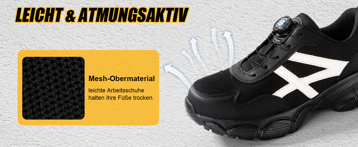 Чоловічі та жіночі робочі черевики безпеки з металевим носком, неслизькі, чорні, розмір 43 EU