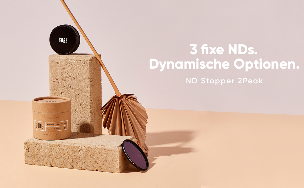 Фільтр ND Gobe 49mm (ND8, ND64, ND1000) - Комплект