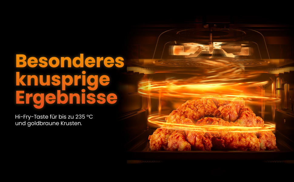 Фритюрниця Chefman 5.7L з Hi-Fry технологією, чорна: швидка, компактна, з антипригарним покриттям та сенсорним керуванням