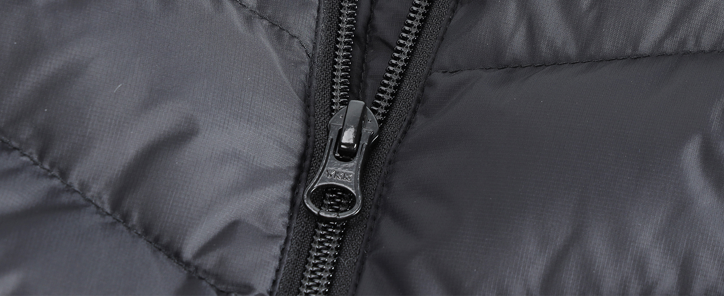 Обогревна жилетка для чоловіків та жінок: тепла зимова жилетка з підігрівом, акумулятор 5V 10000mAh, 3 режими температури, придатна для прання, для активного відпочинку, чорний M