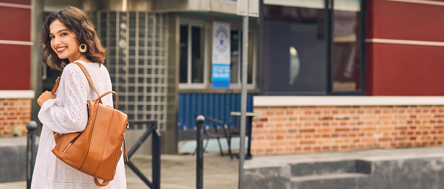 Сумка жіноча S-ZONE 3 в 1 з натуральної шкіри (темно-коричнева) - шопер, кросбоді, для ноутбука