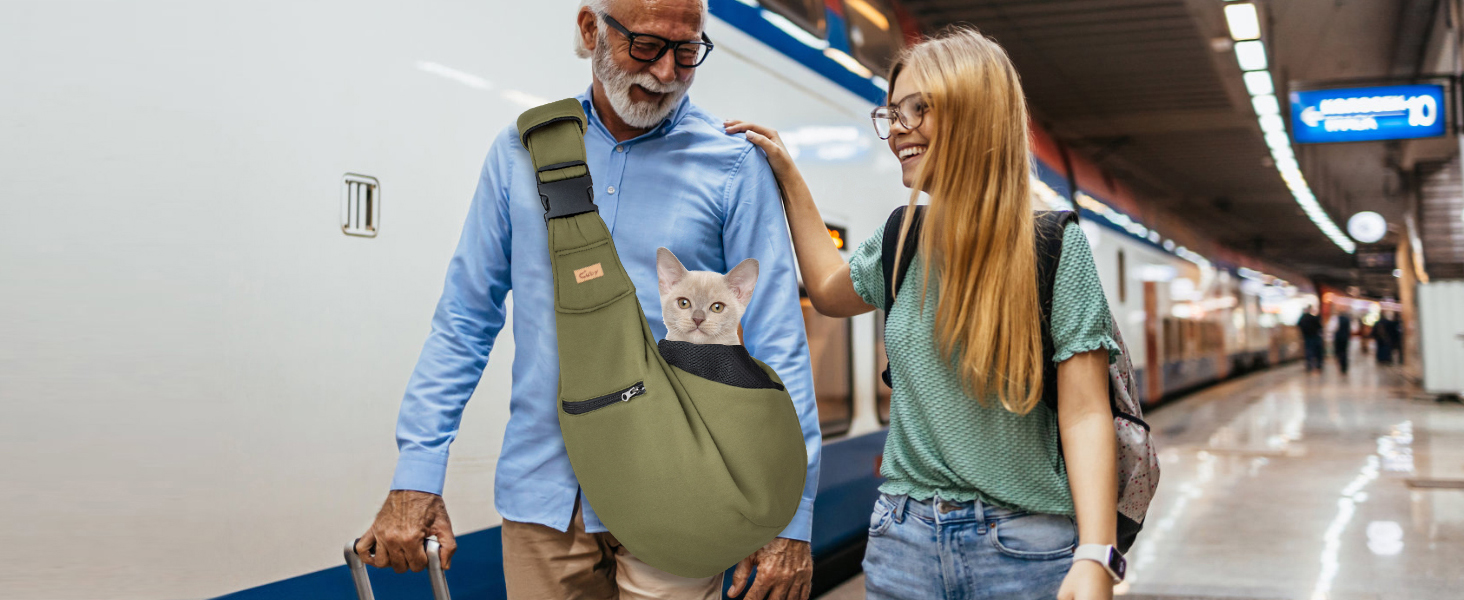 Сумка-переноска для собак CUBY, літня, для маленьких собак та котів, сітка, одно плече, PET-сумка для подорожей, з підставкою для ніг