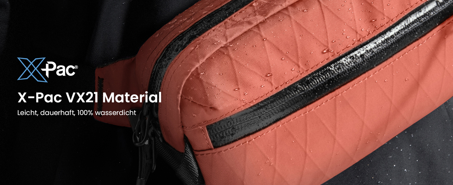 tomtoc Плечова сумка Sling Bag 3.5L з RFID-захистом – для Switch, iPad mini, EDC, подорожі | Водовідштовхувальна, X-pac Koralle