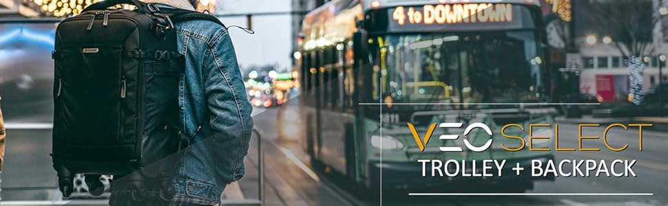 Рюкзак Vanguard Veo Select 37BRM GR для фотообладнання, зелений (чорний, 59T) - рюкзак та trolley