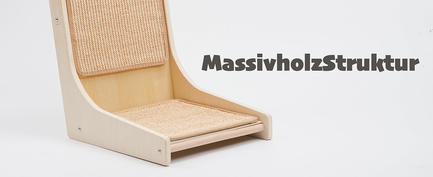 PETKARAY Драбина-крізь-крізь для котів, L-подібна, 68 см, сиза, з котячою м'ятою та іграшкою мишкою