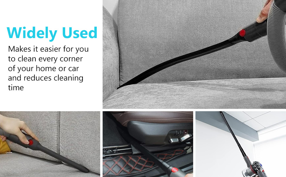 Набір насадок для пилососа BUZIFU 7 шт. 32-35 мм (універсальні) - для меблів, матраців, щілин. Сумісні з Kärcher, Miele, Siemens, AEG, Bosch, Panasonic, Philips