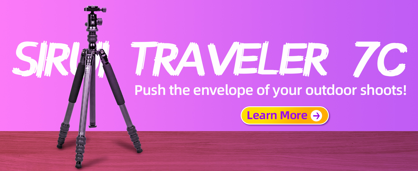 Штатив SIRUI AM-203S: компактний міні-штатив з алюмінію для DSLR, Vlogging (15кг, 42см)