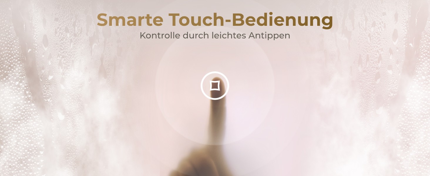 Дзеркало для ванної кімнати з підсвічуванням LED 80x60 см, регульоване, 3 кольори світла (3000K/4000K/6500K), антизапарник, вертикальна/горизонтальна установка, з 3x збільшенням