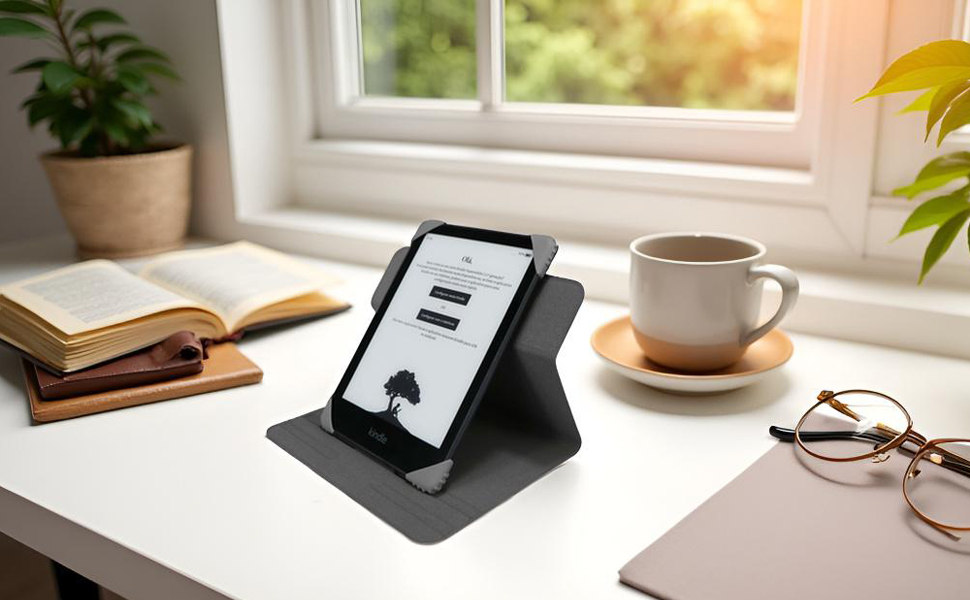 Чохол для Kindle 2024/2022, Kobo Nia/Clara 2E/HD, Schmetterling: легкий, з регулюванням кута нахилу