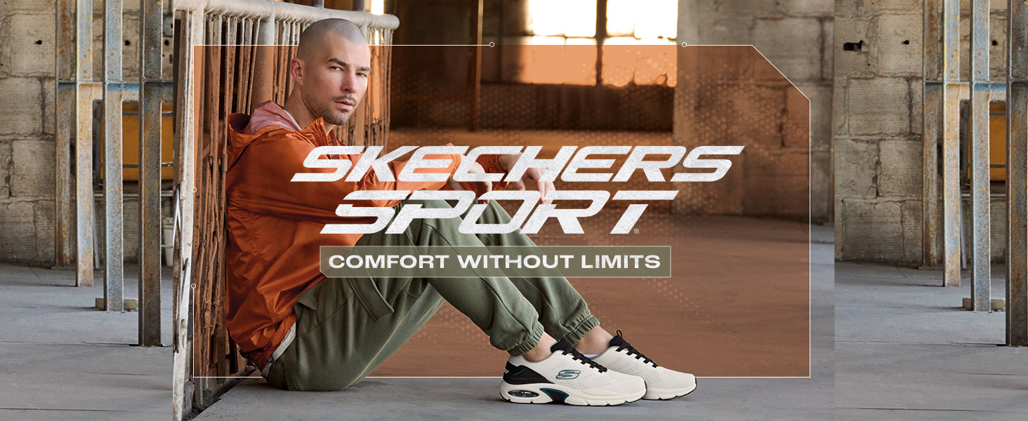 Чоловічі кросівки Skechers Flex Advantage 4.0 - чорні, шкіра, сітка, PU оздоблення
