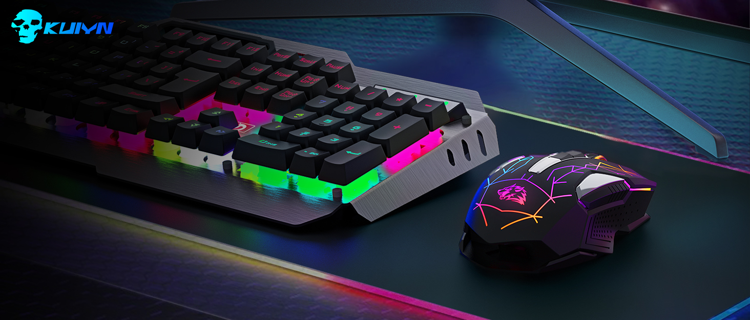 Ігровий набір 4 в 1: Клавіатура 60%, Миша, Навушники та Pad. Білий. RGB, Anti-Ghosting, 2400 DPI