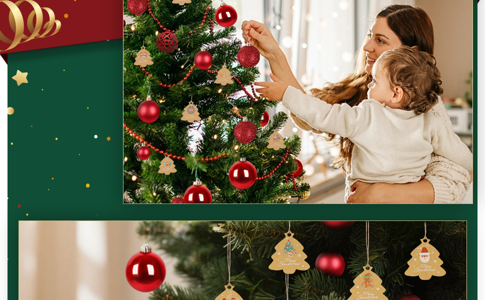 Набір прикрас для ялинки 141 шт. з пластику: матові, глянцеві, з блискітками, з вирізанням. Декоративні кулі для ялинки, червоні. Прикраси для дому та вулиці