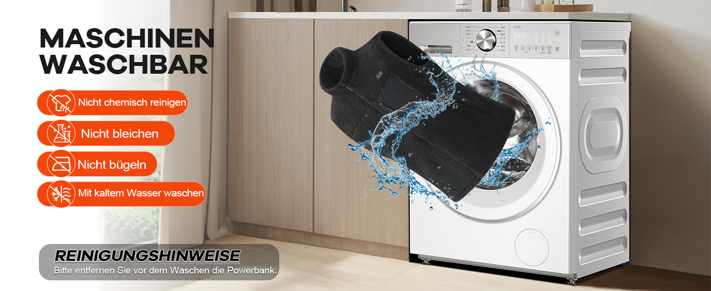 Електрична гріюча жилетка для чоловіків з Powerbank 18400mAh, флісова жилетка, тепла жилетка для зими, чорна L