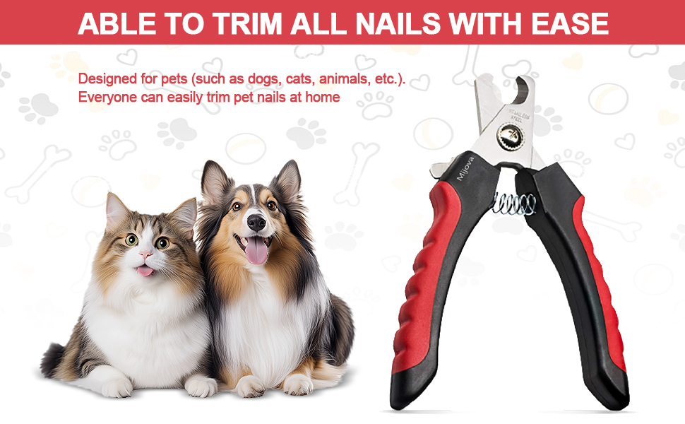 Професійний кусачок для нігтів собак та котів з захистом, рожевий