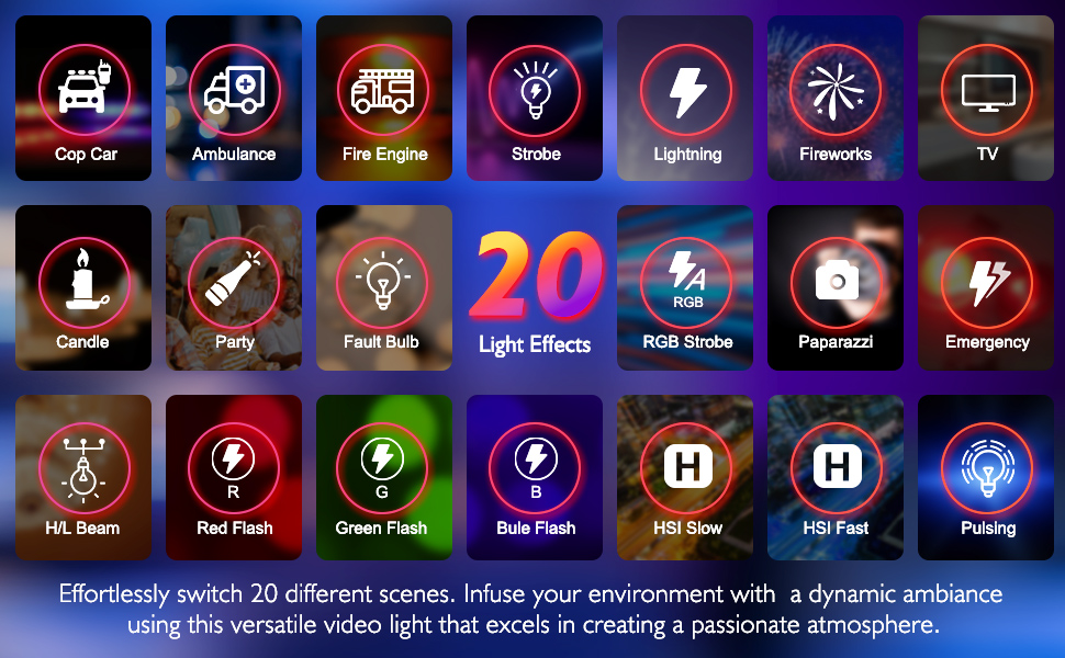 LED світло для селфі на телефон ST-120RGB-CT: 120 світлодіодів, 2500-9000K, регулювання яскравості, 3000mAh, CRI 95+, з тримачем та штативом для фото/відео