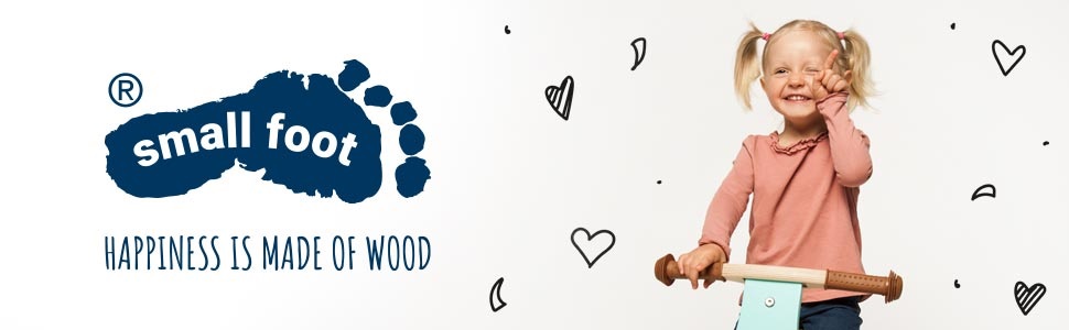 Музична скринька small foot «Маленьке село» з дерева з LED-підсвічуванням, новорічний декор, мелодія, арт. 6677