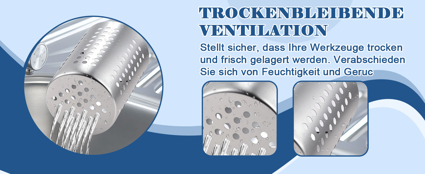 Набір кухонних аксесуарів BEWOS 15 предметів: ложки, шпателі, органайзер, нержавіюча сталь, для кухні