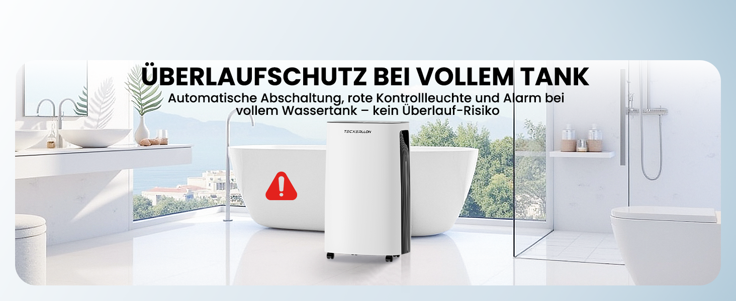 Електричний осушувач повітря 25л/день, 50㎡, з керуванням через додаток та сенсорною панеллю, для підвалу, бак 3.7л, злив по шлангу, 47dB, таймер 24г, захист від дітей, 3 роки гарантії