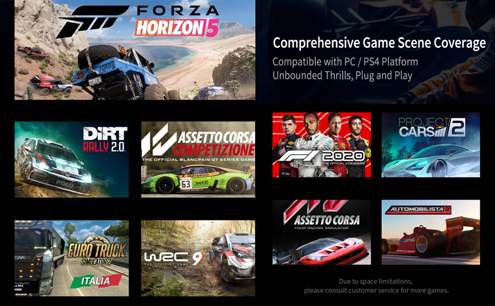 PXN V99 Руль для гонок з педалями та перемикачем передач, 3NM Force Feedback, сумісний з Xbox One, Xbox Series X/S, PC, PS4