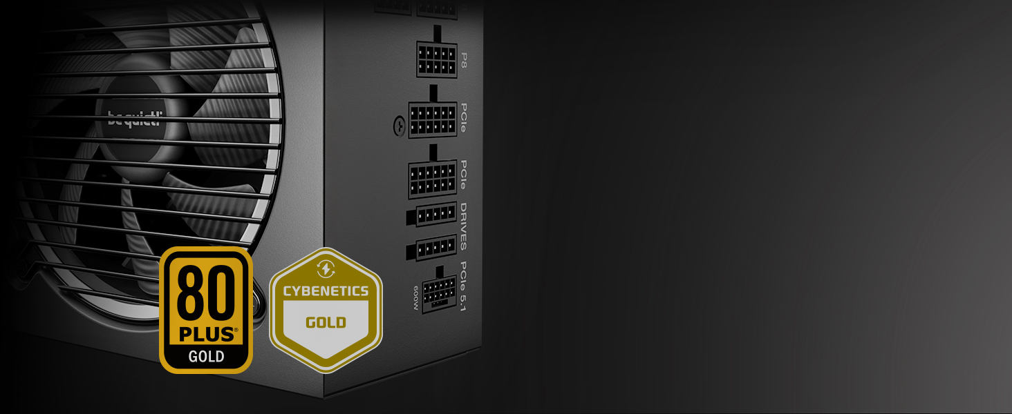 Блок живлення be quiet! Pure Power 13 M 1200W, ATX 3.1, 80+ Gold, повністю модульний