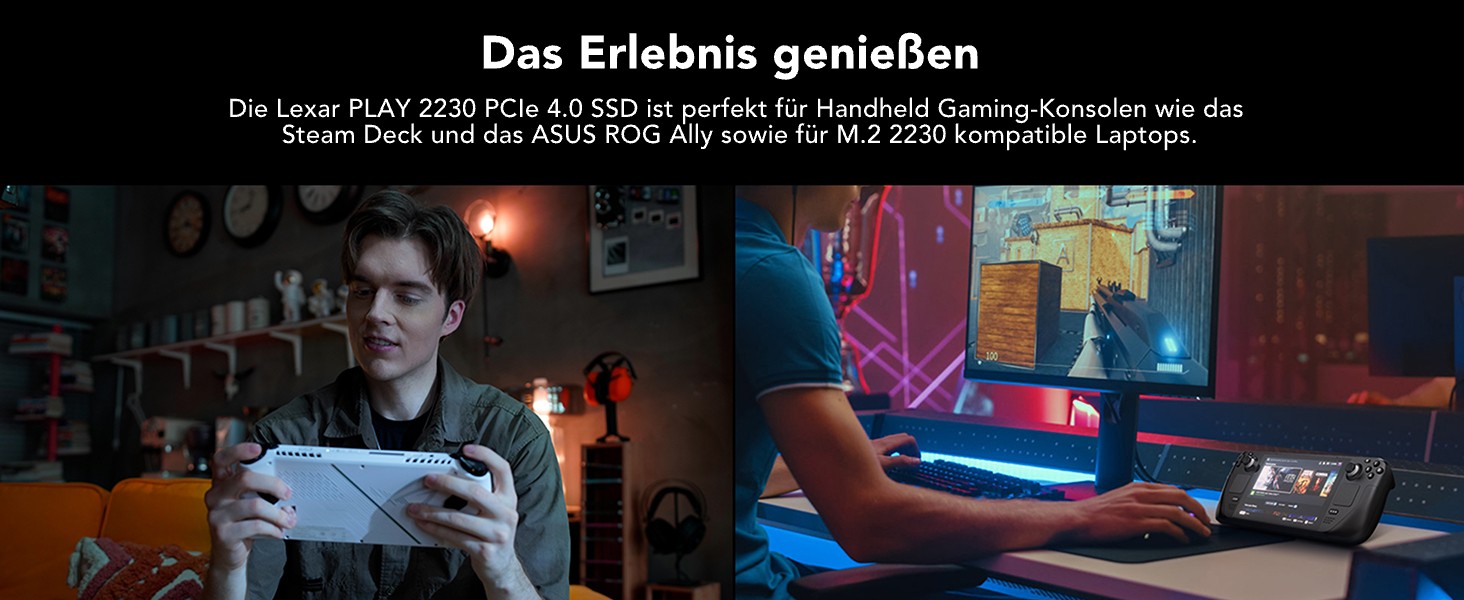 Lexar SSD 1TB M.2 2280 PCIe Gen3x4 NVMe - Внутрішній SSD накопичувач для ПК та геймерів