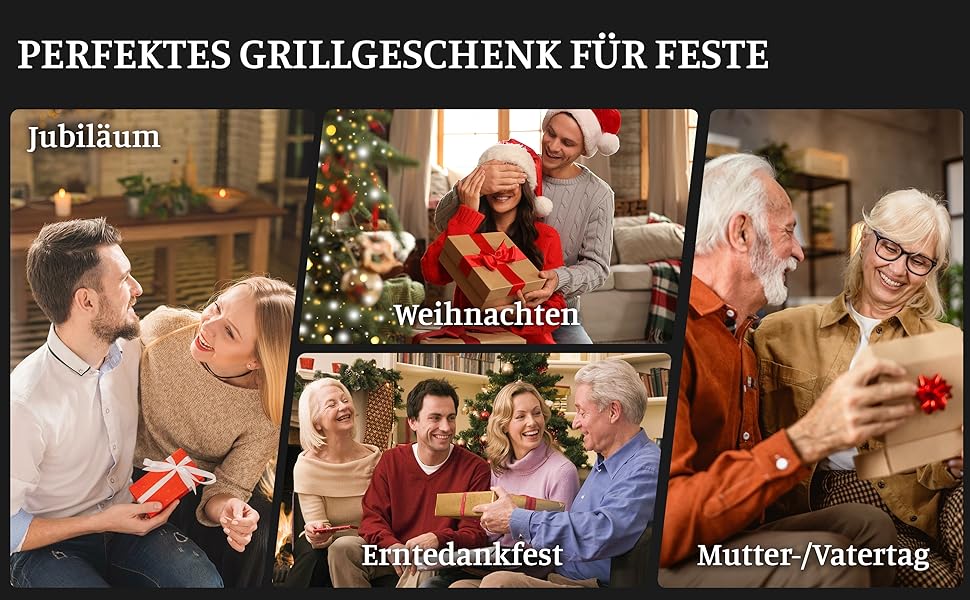 Набір гриля KOBENDA 7 предметів з нержавіючої сталі з чохлом, професійний BBQ аксесуар, ідеальний подарунок для чоловіків