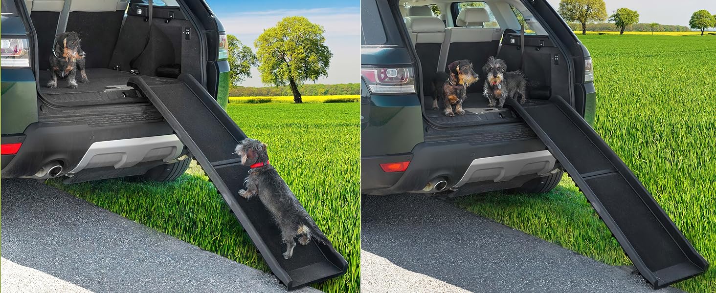 Східці для собак та котів All Pets United® - розкладна рамка для собак, 156 x 40 см