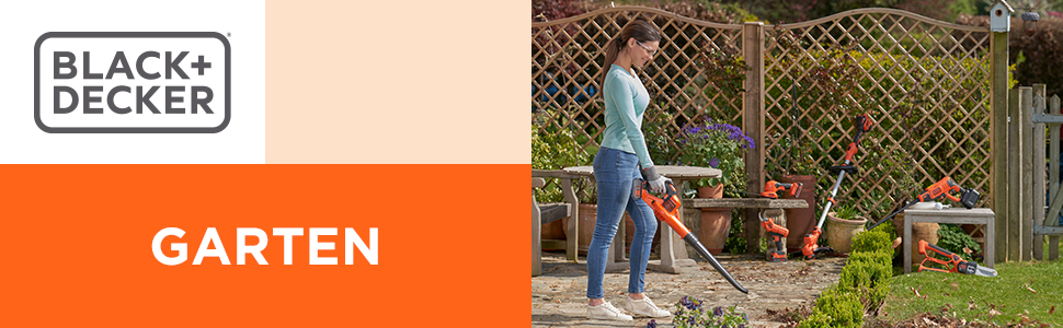 Рюкзак-пилозбірник Black+Decker 72 л для садового пилососа, з гнучким шлангом, сумісний з моделями GW2810, GW2838, GW3030, GW3031BP, GW3050