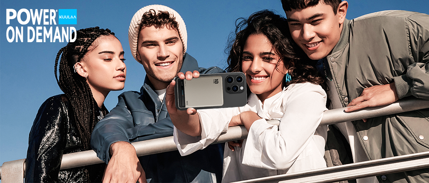 Powerbank Kuulaa Ultra Slim Magsafe 10000mAh з PD 20W, USB-C, для iPhone 17/16/15/14/13/12/Pro/Pro Max