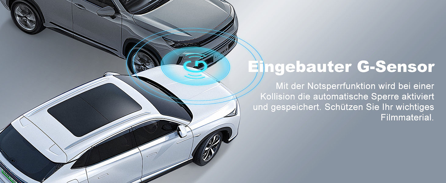 Відеореєстратор CHORTAU 4K+1080P з двома камерами, WiFi, LCD 2.99