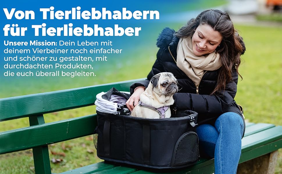 Візок для собак до 10 кг, візок для маленьких собак, складний з QuickFold, візок для котів сірого кольору