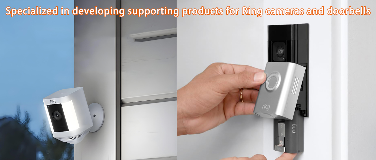 Зарядний пристрій для акумуляторів Ring (3 шт., 6040 mAh) з LED-дисплеєм та Type-C кабелем, сумісний з Ring 2/3/4/Plus/Spotlight/Stick Up Cam. Чорний