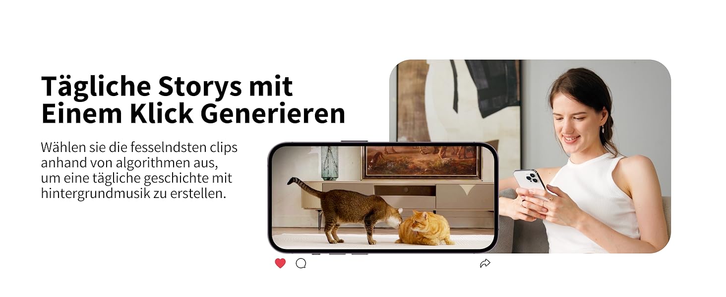 Автоматичний годівниця для котів та собак PETKIT з камерою та AI, 5л, 1-10 прийомів їжі/день, 1-30 порцій